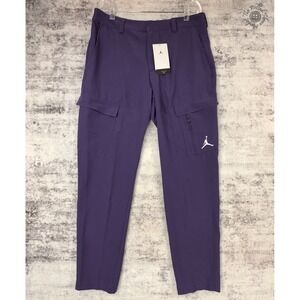 NWT Jordan Cargo Pants Men's 32x32 Purple Repel Water-Resistant DZ0542-502